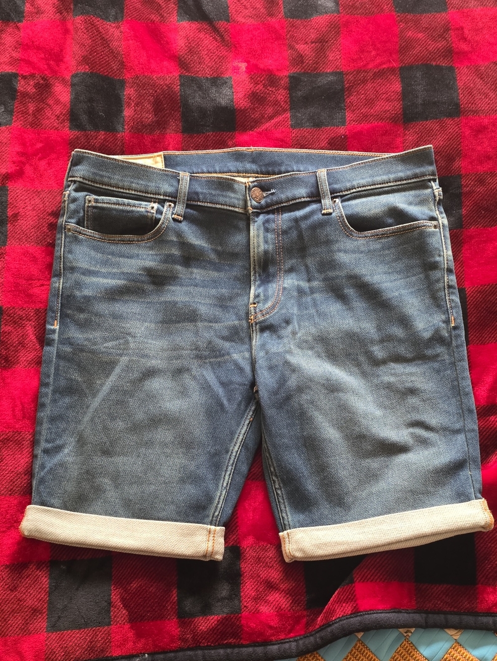 Mens Hollister Denim Shorts